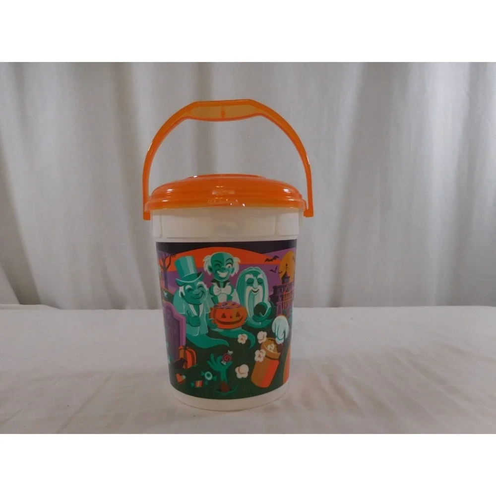 Disney Parks Popcorn Bucket Souvenir Oogie Boogie Halloween Mickey